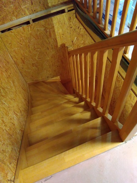 Escalier bois